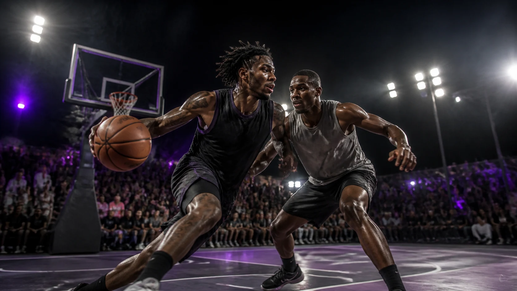 Демо · Streetball — игра под прожекторами: материал 2